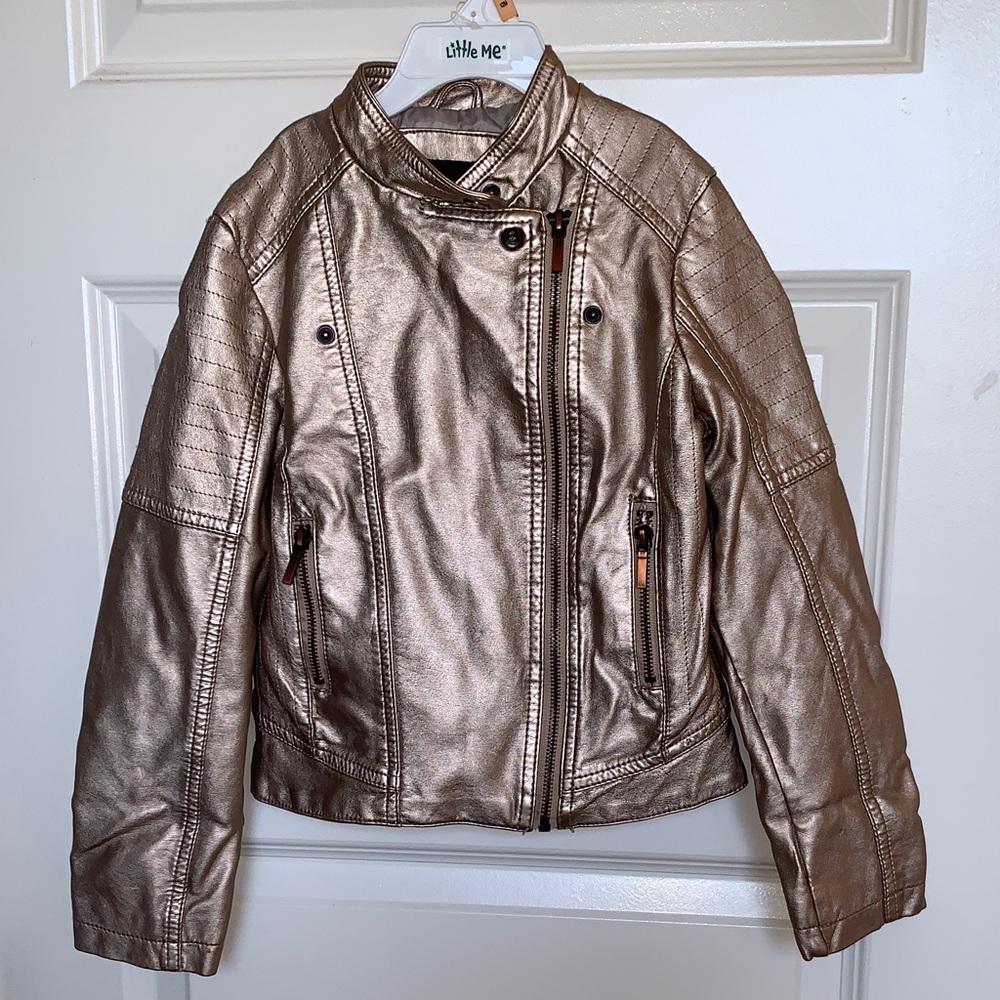 Art Class Shimmering Gold Jacket
